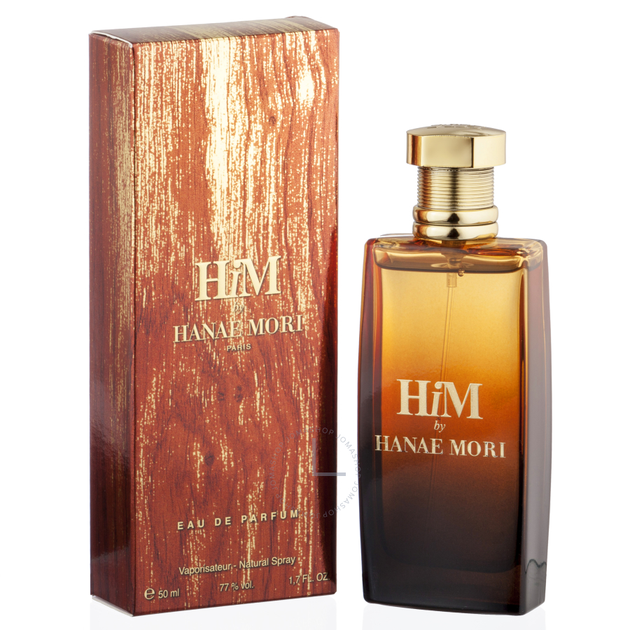 HANAE MORI HIM 1.7 oz EDP eau de parfum Spray Men's Cologne 50 ml NIB